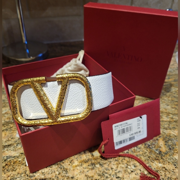 Valentino Garavani VLogo Signature reversible belt Size 70 - Picture 5 of 8